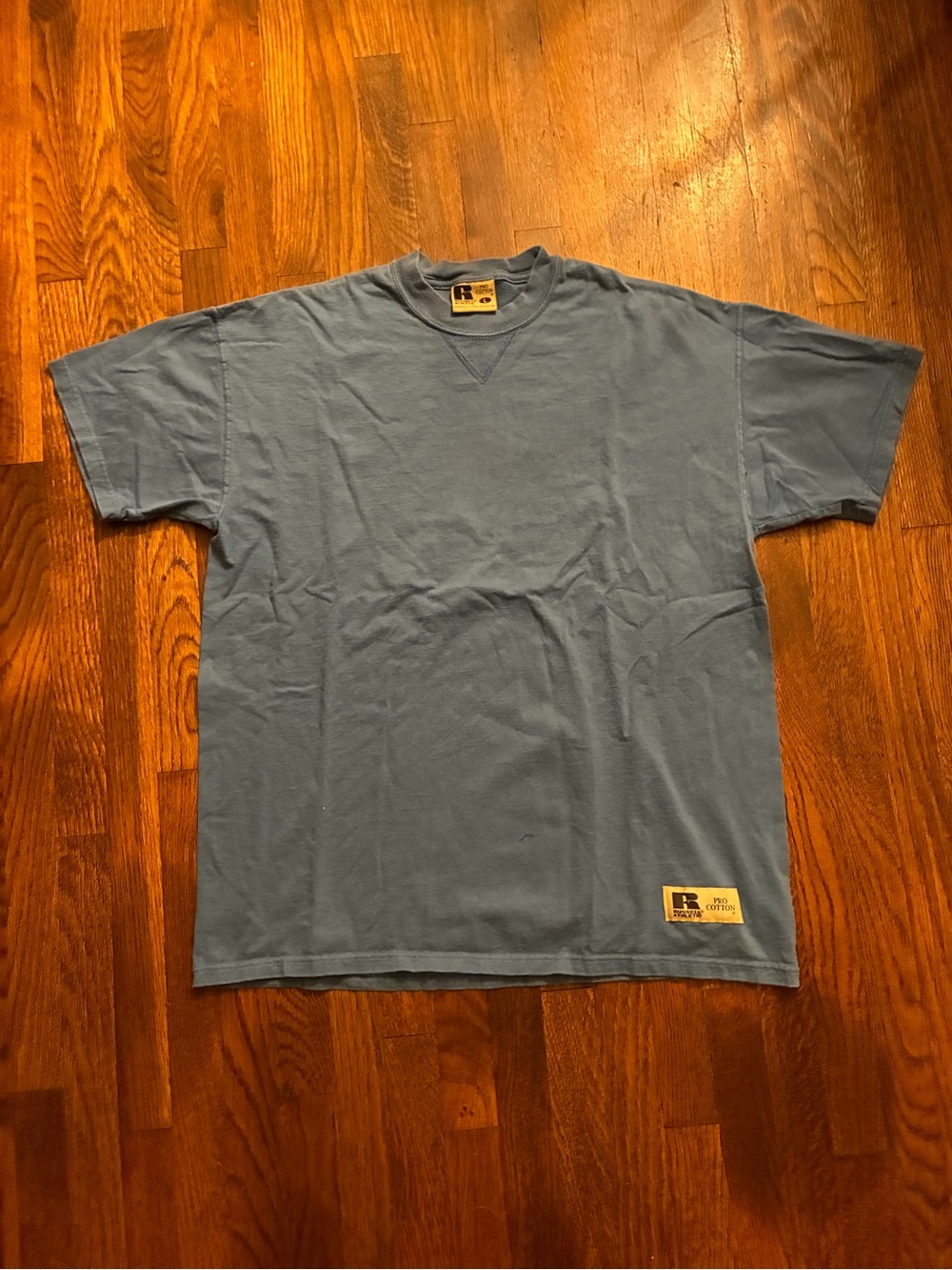 Russell Athletic Light Blue Short Sleeve Crewneck Tee